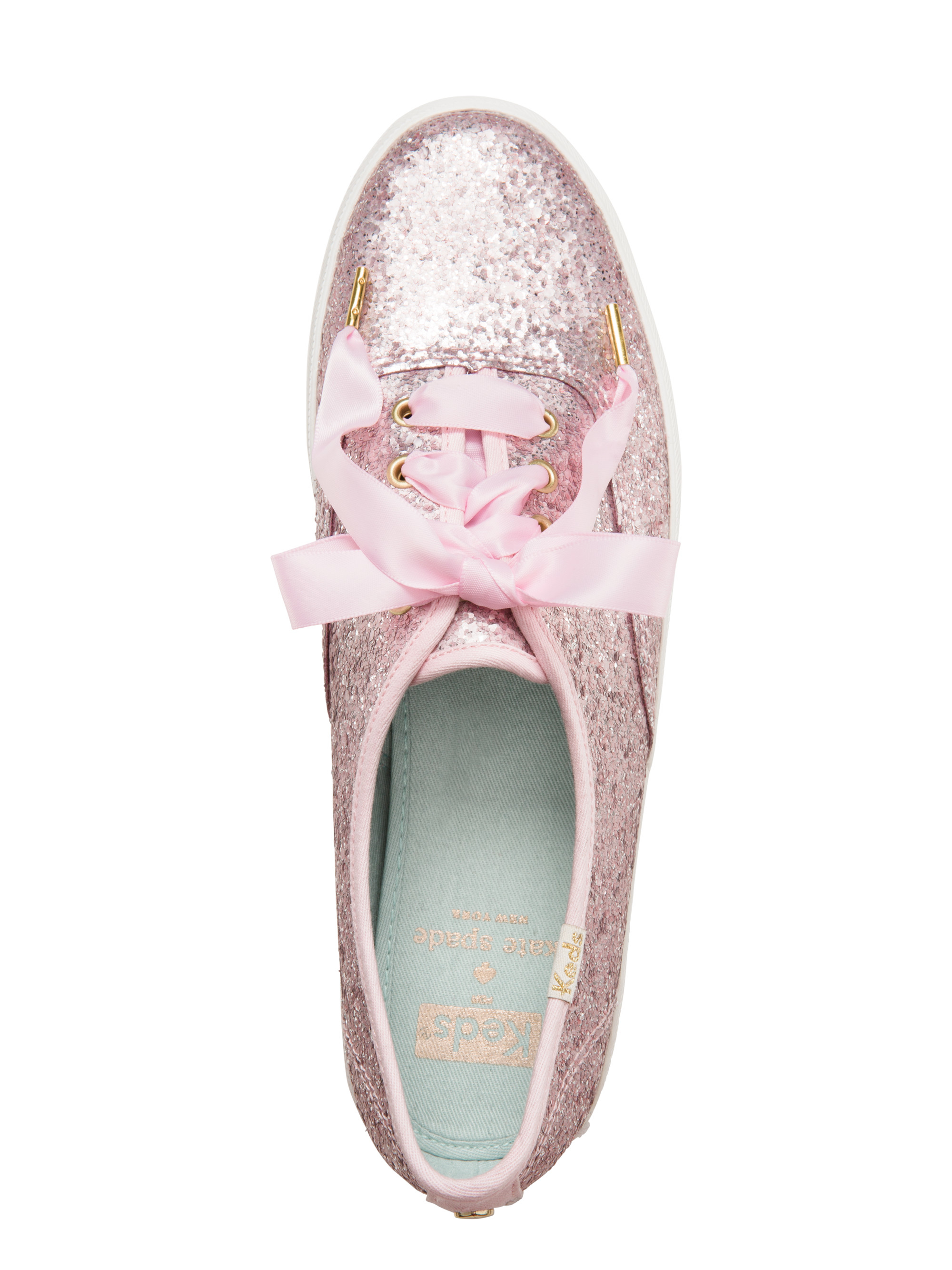 Lyst Kate Spade New York Keds For Glitter Sneakers in Pink